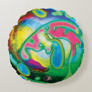 Kismet Embrace Round Cushion