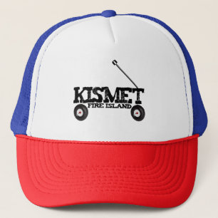 Kismet Fire Island Wagon Summer Beach Wagon Word Trucker Hat