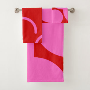 Kismet valentine bath towel set