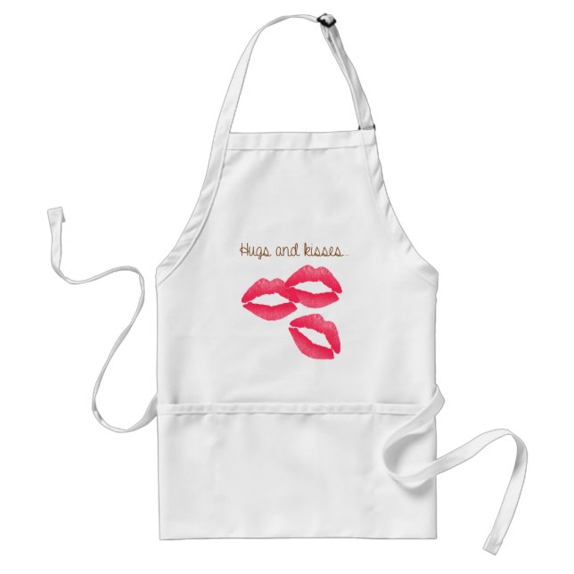 kiss-979167 HUGS AND KISSES LIPS KISS FLIRTING FRI Standard Apron (Front)