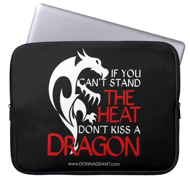 Kiss a Dragon 15" electronic sleeve (Front)