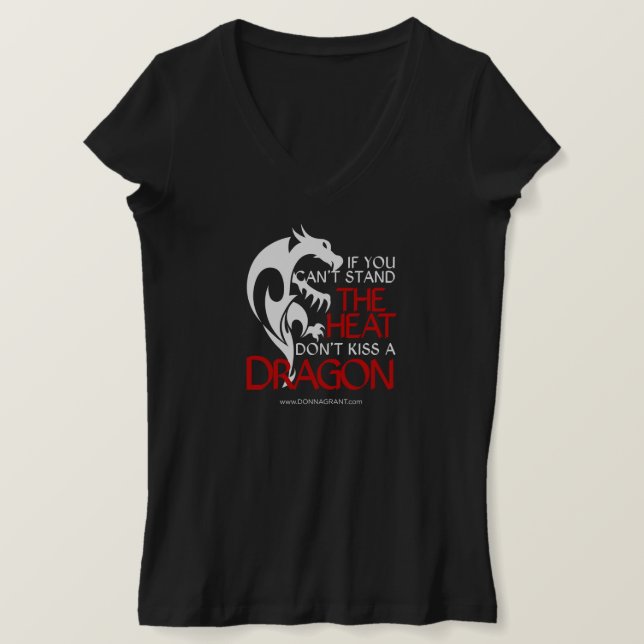 Kiss a Dragon T-Shirt (Design Front)