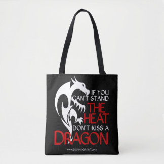 Kiss a Dragon tote Bag