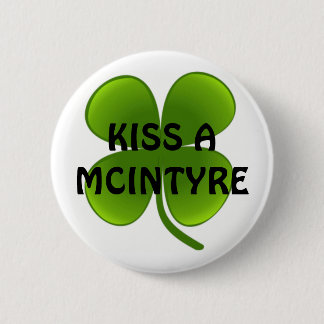 KISS A MCINTYRE 6 CM ROUND BADGE