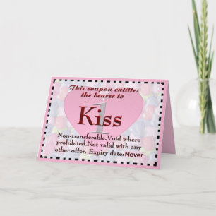 Kiss Coupon Card