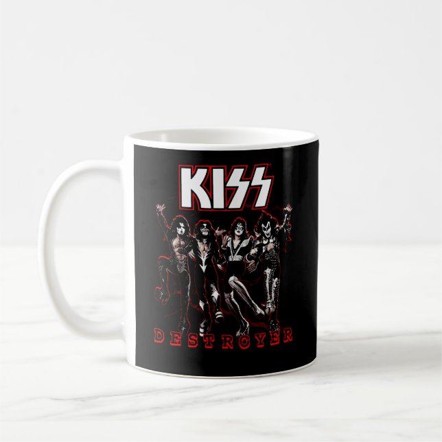 Kiss Destroyer Coffee Mug (Left)