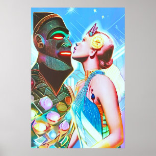 Kiss For a Star Kingdom Psychedelic Dream Pop  Poster