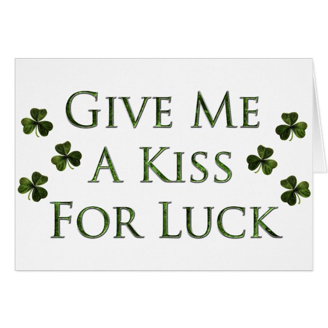 Kiss For Luck (Front Horizontal)
