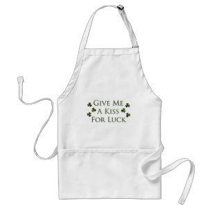 Kiss For Luck Standard Apron