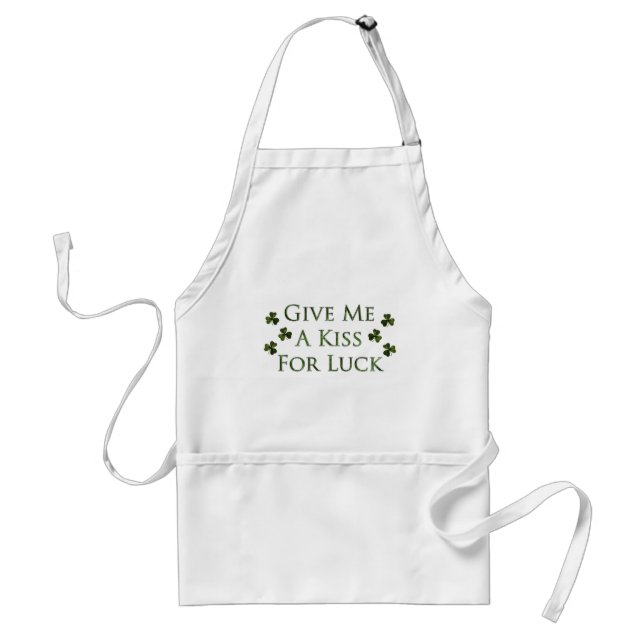 Kiss For Luck Standard Apron (Front)