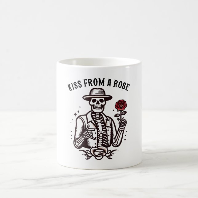 Kiss From A Rose Coffee Mug (Center)