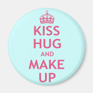 Kiss Hug and Make Up Magnet