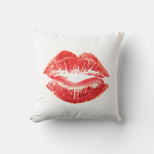 Kiss Lips Cushion (Front)