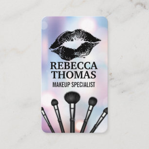 Kiss Mark   Make Up Brush Set   Boke Business Card