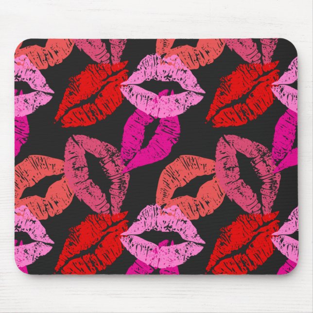 Kiss Mark Mouse Pad (Front)