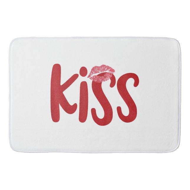 Kiss Marry Kill Girls Group Trio KISS Costume Red  Bath Mat (Front)