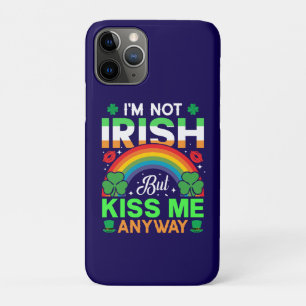 kiss me anyway irish humour design-63942 Case-Mate iPhone case