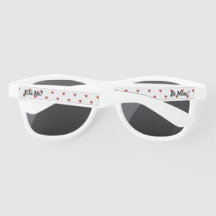 Kiss Me / Be Mine Hearts Valentines Day Sunglasses