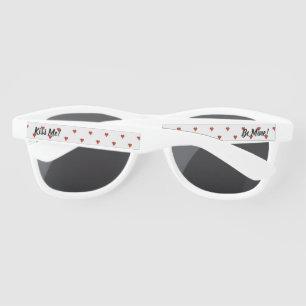 Kiss Me / Be Mine Hearts Valentines Day Sunglasses
