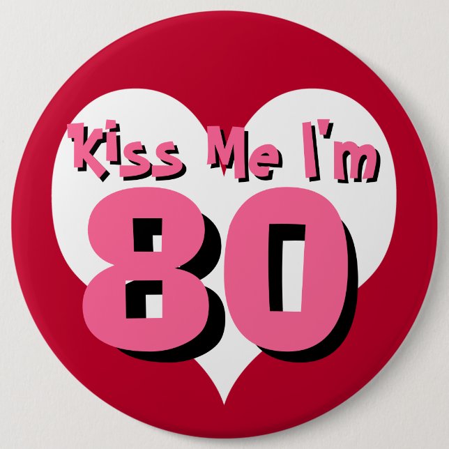 Kiss Me Button (Front)