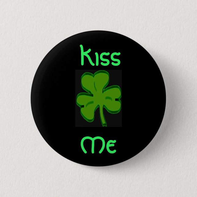 Kiss Me Button (Front)
