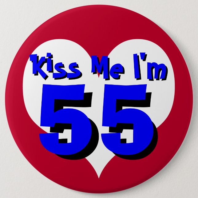 Kiss Me Button (Front)