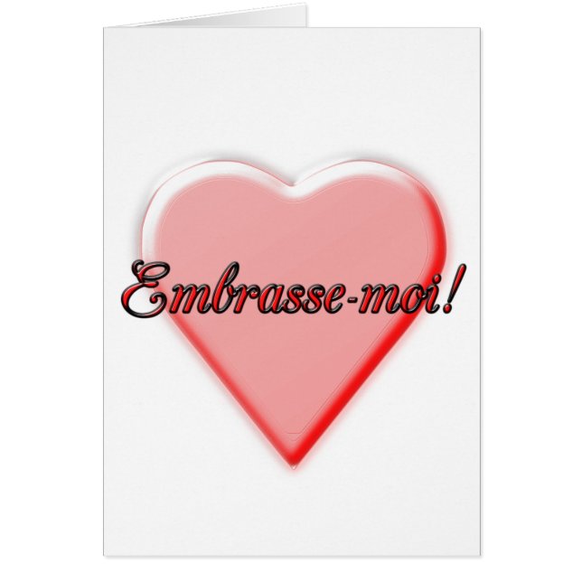 Kiss Me card (Front)