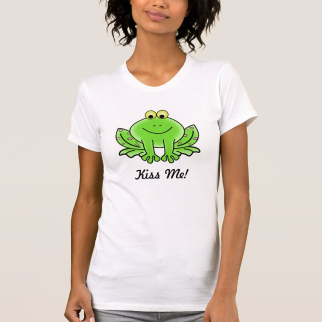 Kiss Me Frog T-Shirt (Front)