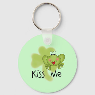 Kiss Me Froggy Tshirts and Gifts Key Ring