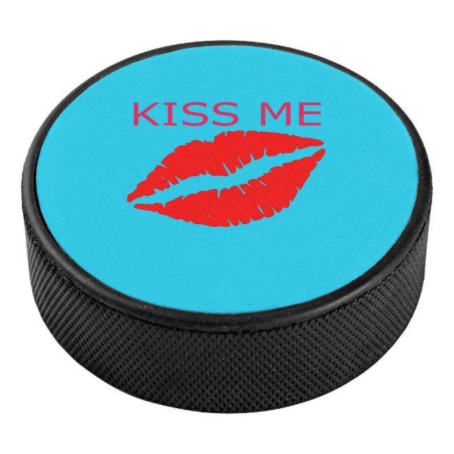 Kiss Me Hockey Puck (3/4)