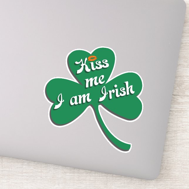 Kiss me I am Irish (Detail)