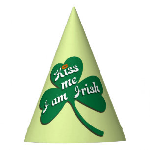 Kiss me I am Irish Party Hat
