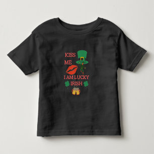 Kiss me i am lucky irish today T-Shirt
