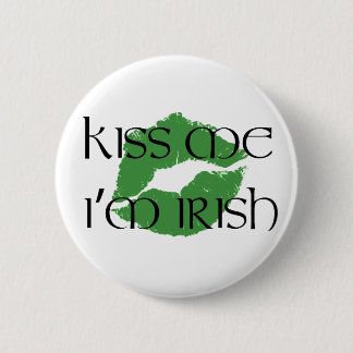 Kiss Me I’m Irish Button