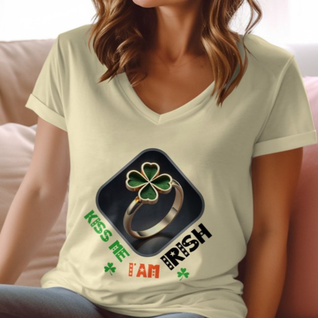 Kiss Me, I'am Irish - Clover Creek Carnival T-Shirt (Creator Uploaded)