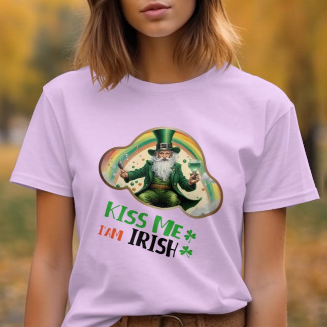 Kiss Me, I'am Irish - Irish Step Dancing T-Shirt (Creator Uploaded)
