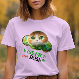 Kiss Me, I'am Irish - Shamrockin' Street T-Shirt