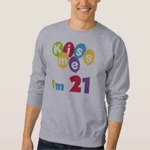 Kiss Me I'm 21 Birthday T-shirts and Gifts