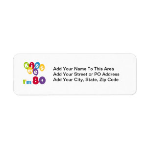 Kiss Me I'm 80 Birthday T-shirts and Gifts