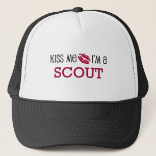 Kiss Me I'm a SCOUT Trucker Hat