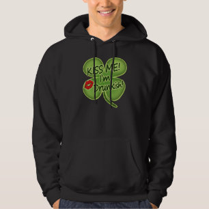 Kiss Me I'm Drunkish Hoodie