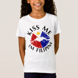 Kiss Me I'm Filipina T-Shirt