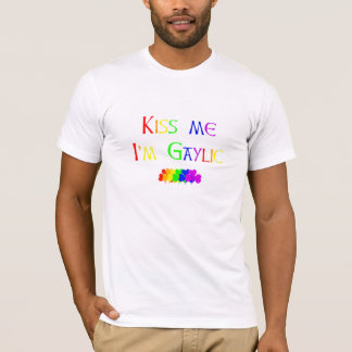 Kiss Me, I'm Gaylic T-shirt
