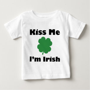 Kiss Me I'm Irish Baby T-Shirt