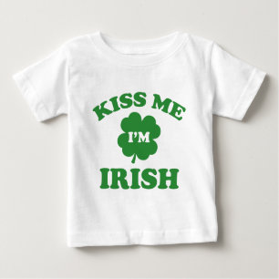 Kiss Me I'm Irish Baby T-Shirt