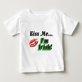 Kiss Me I'm Irish Baby T-Shirt