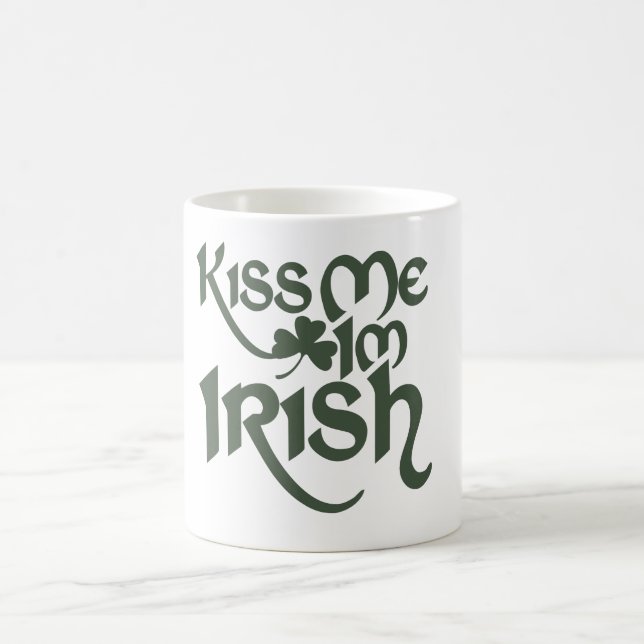 Kiss me Im Irish Coffee Mug (Center)