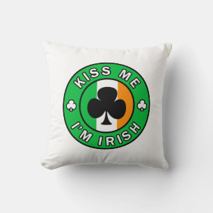 Kiss Me I'm Irish Cushion