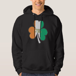 Kiss Me I'm Irish Happy St Saint Patrick Day Flag Hoodie