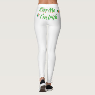 Kiss Me I'm Irish Leggings